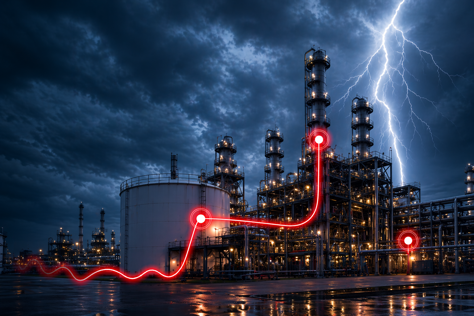 Surge protection for industry, lightning protection for industry