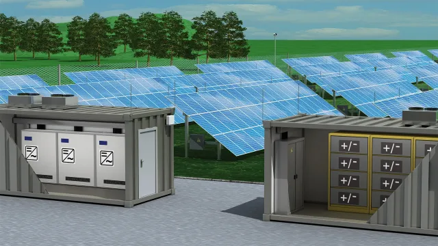Champ photovoltaïque avec onduleur central