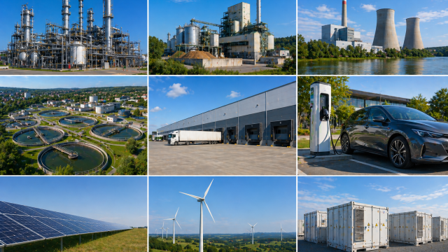 Protection against surges in industries, PV, wind, battery storage, charging station for electric vehicules