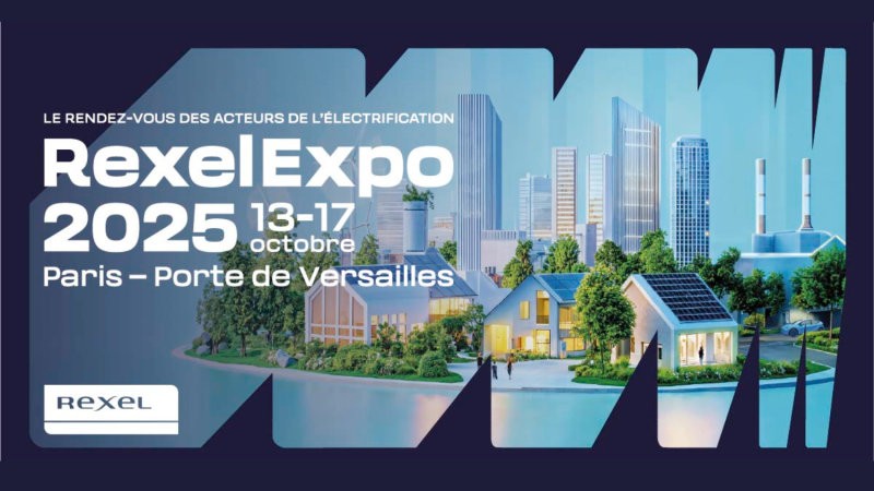 Bannière Rexel Expo 2025