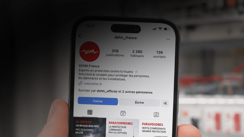 Instagram feed DEHN France