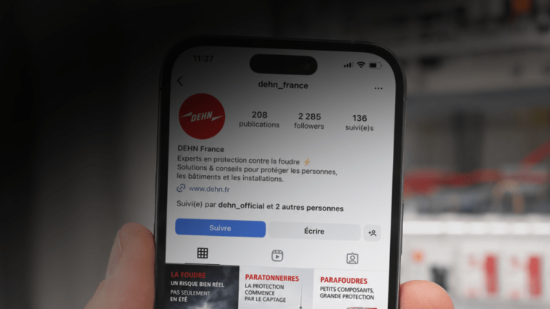 Instagram feed DEHN France