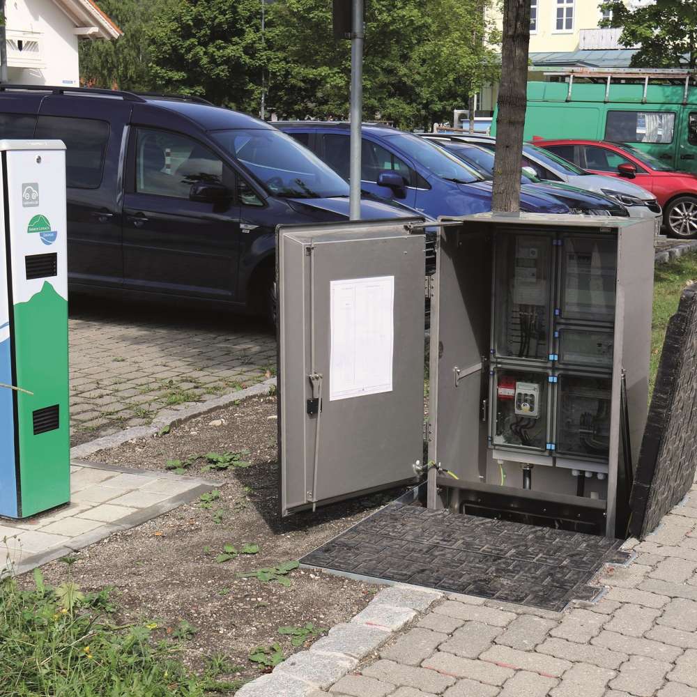 E-Ladesäule Unterflur von Langmatz