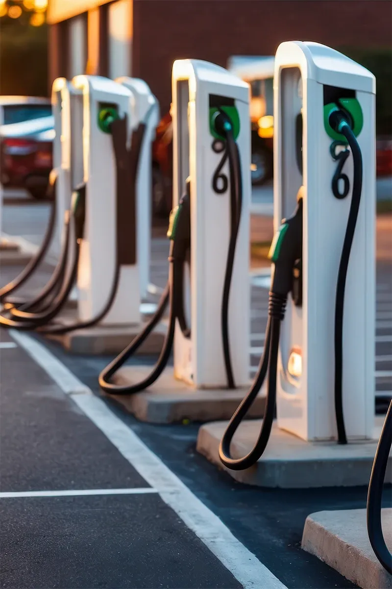 E-mobility charging infrastructure protected by DEHN